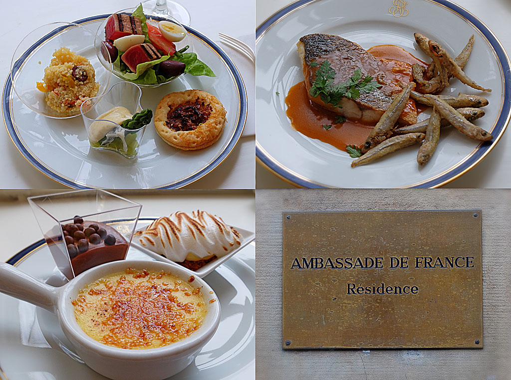 Rivieralunch / Côte-d'Azur-lunch / Fransk ambassadlunch / Ambassade de France Résidence, Stockholm