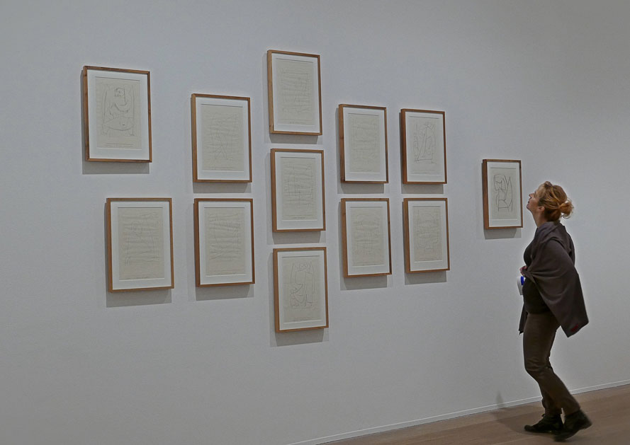 Utställningen Klee/Aguéli på Moderna Museet