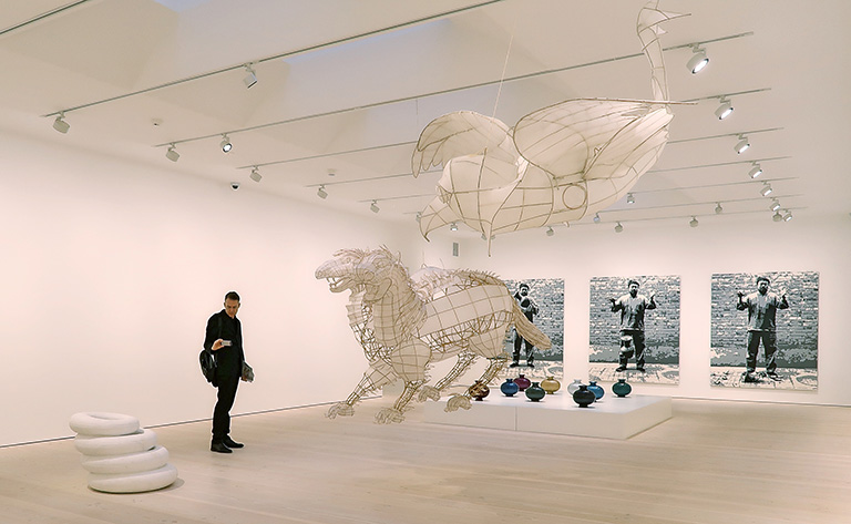 Ai Weiwei – Tyre på Galerie Forsblom